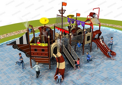 水上乐园 HD-LSH013-儿童滑梯